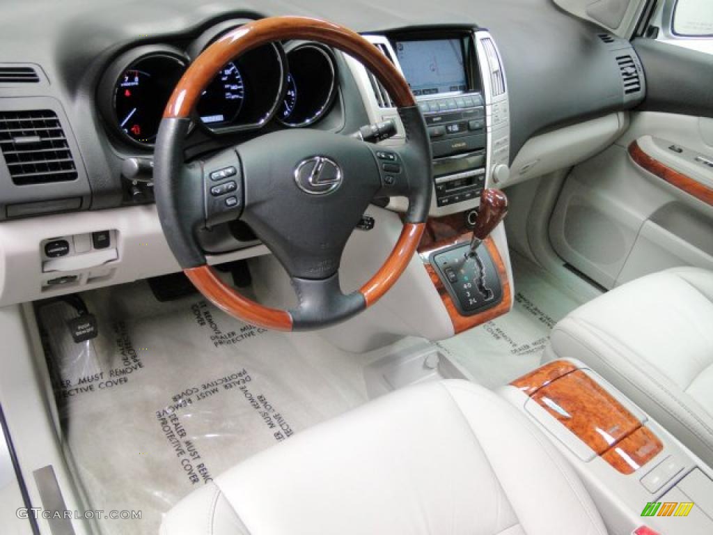 Light Gray Interior 2009 Lexus RX 350 Pebble Beach Edition Photo #44856124