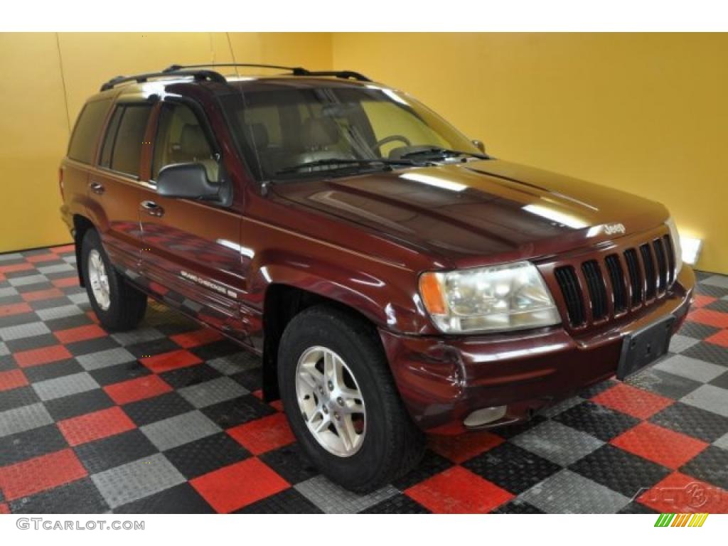 1999 Grand Cherokee Limited 4x4 - Sienna Pearl / Camel photo #1