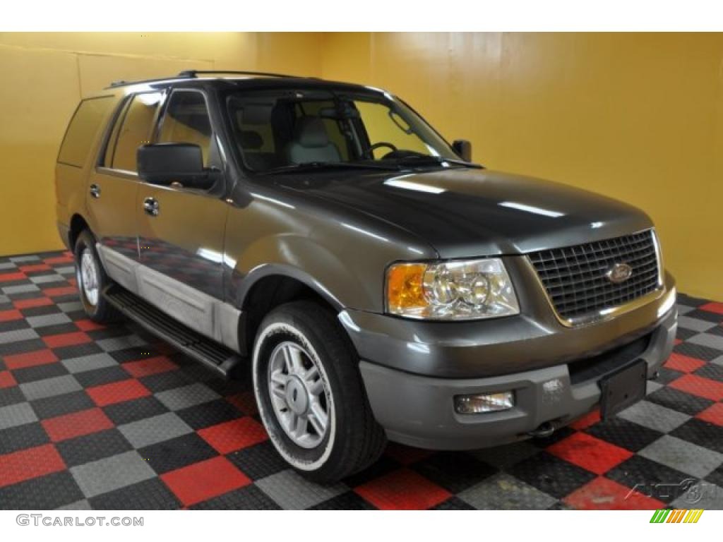 2003 Expedition XLT 4x4 - Dark Shadow Grey Metallic / Flint Grey photo #1