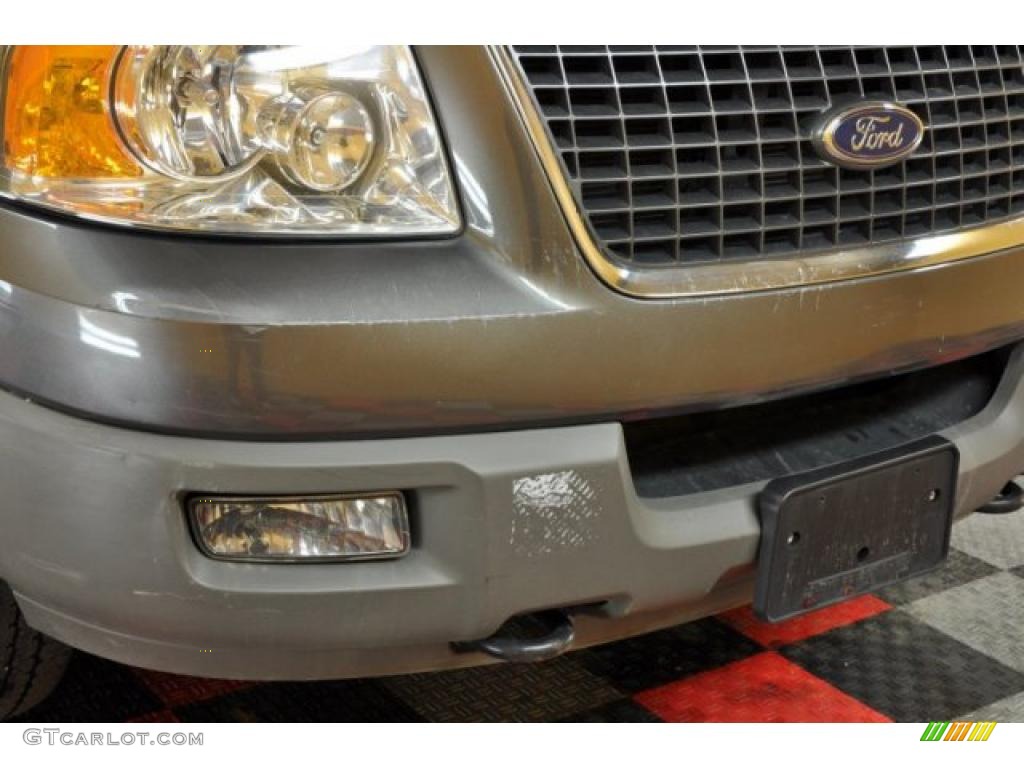 2003 Expedition XLT 4x4 - Dark Shadow Grey Metallic / Flint Grey photo #28