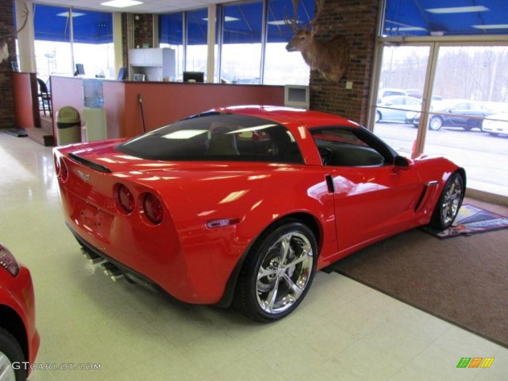 2010 Corvette Grand Sport Coupe - Torch Red / Cashmere photo #4
