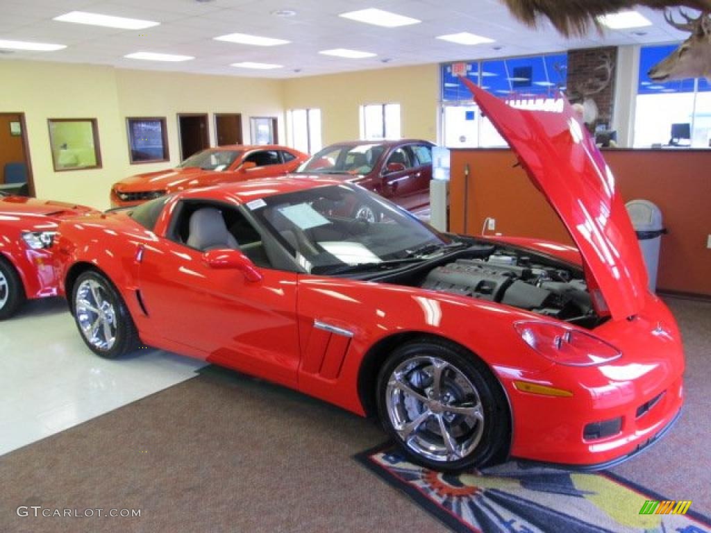 2010 Corvette Grand Sport Coupe - Torch Red / Cashmere photo #11