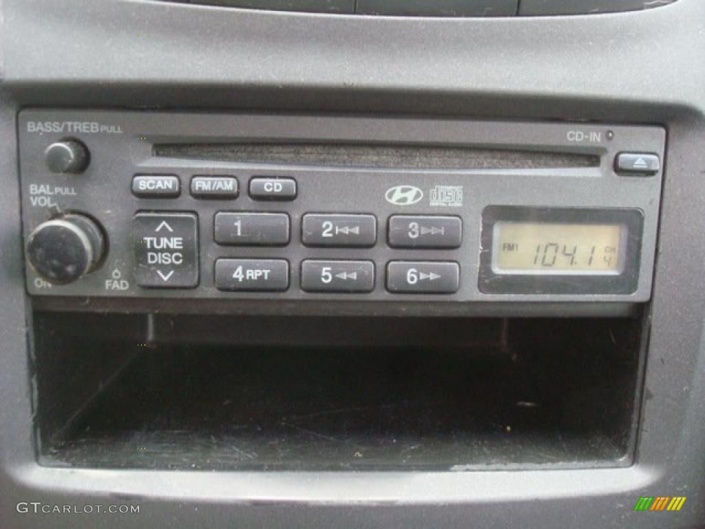 2001 Hyundai Santa Fe GLS V6 4WD Controls Photo #44859080