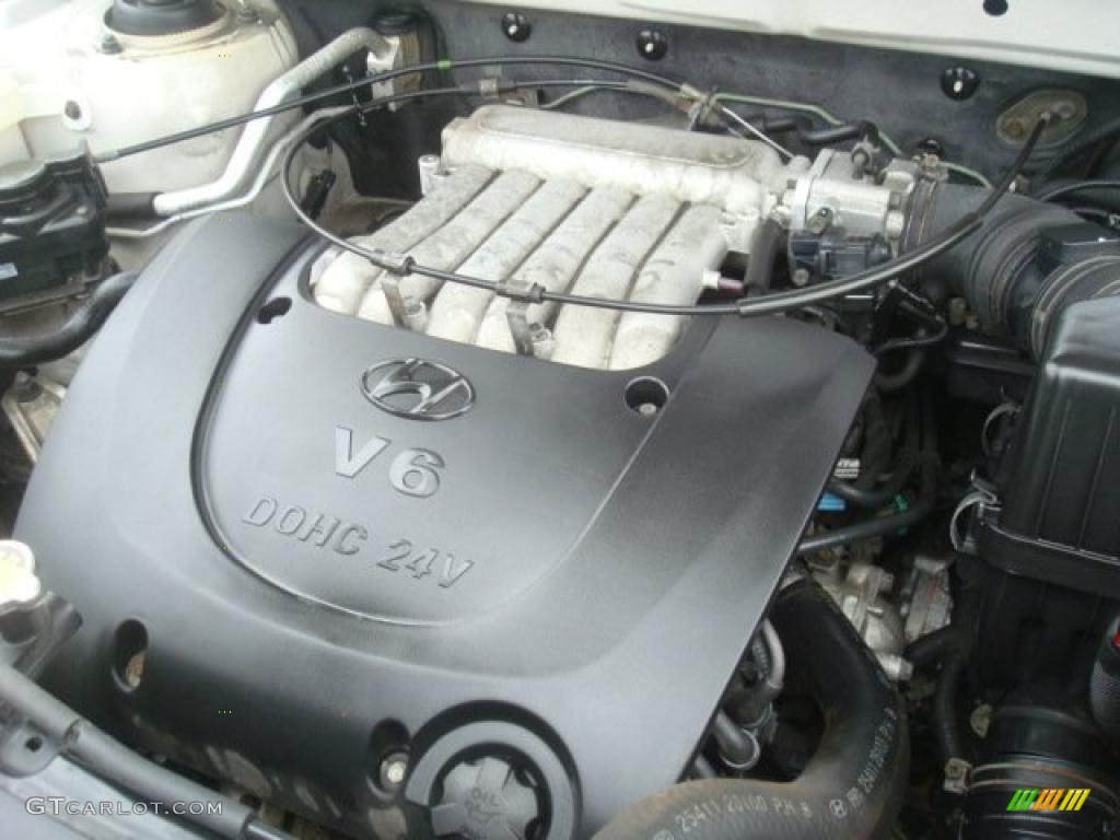 2001 Hyundai Santa Fe GLS V6 4WD Engine Photos