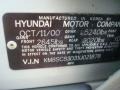 2001 Pewter Hyundai Santa Fe GLS V6 4WD  photo #21