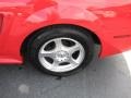 2004 Torch Red Ford Mustang V6 Convertible  photo #19