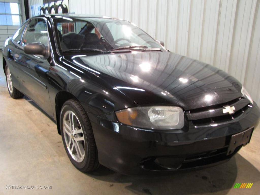 2005 Cavalier Coupe - Black / Graphite Gray photo #1