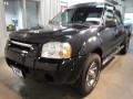 2004 Super Black Nissan Frontier XE V6 Crew Cab 4x4  photo #2