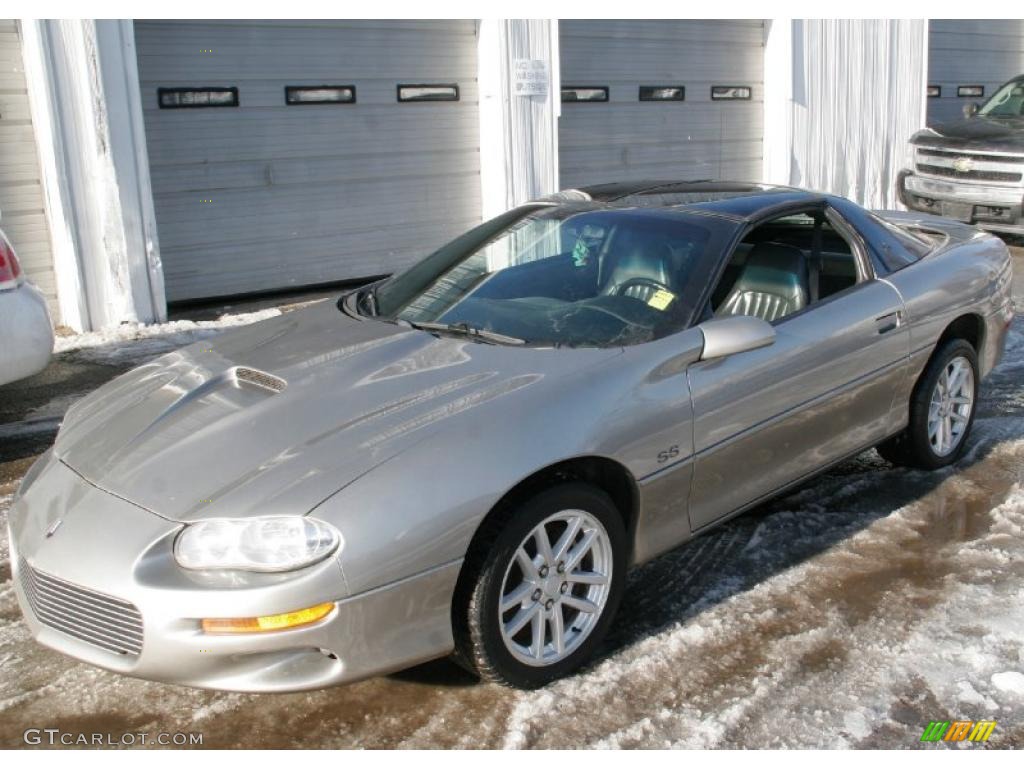 2000 Camaro Z28 SS Coupe - Light Pewter Metallic / Ebony photo #1