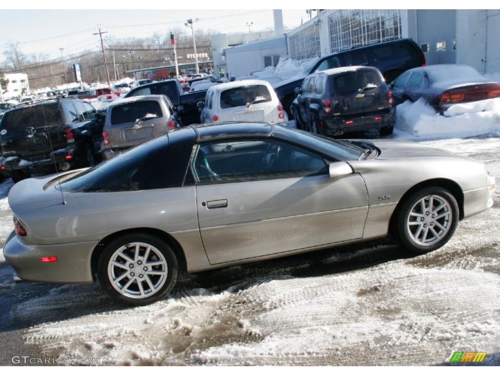Light Pewter Metallic 2000 Chevrolet Camaro Z28 SS Coupe Exterior Photo #44861721
