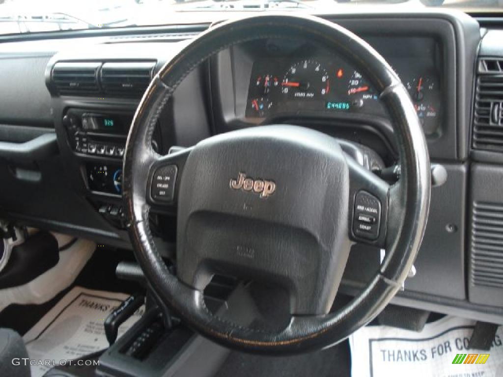 2006 Jeep Wrangler Sport 4x4 Right Hand Drive Steering Wheel Photos