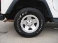 2006 Jeep Wrangler Sport 4x4 Right Hand Drive Wheel and Tire Photo