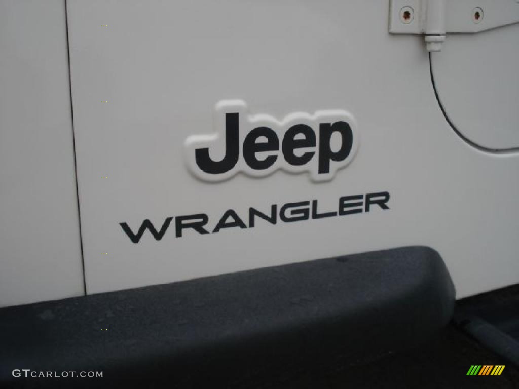 2006 Jeep Wrangler Sport 4x4 Right Hand Drive Marks and Logos Photo #44863469