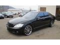 Black 2008 Mercedes-Benz S 550 4Matic Sedan Exterior