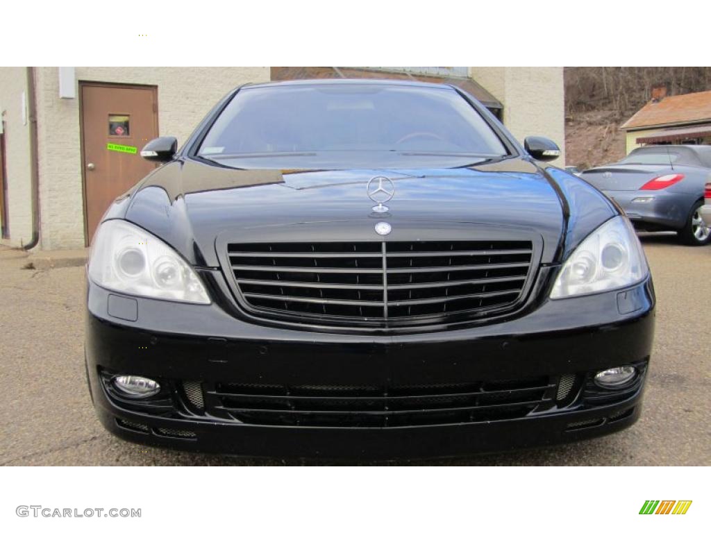 Black 2008 Mercedes-Benz S 550 4Matic Sedan Exterior Photo #44864649