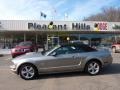 Vapor Silver Metallic 2009 Ford Mustang GT Premium Convertible