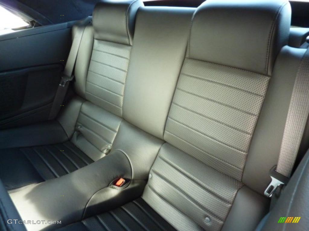 Dark Charcoal Interior 2009 Ford Mustang GT Premium Convertible Photo #44868600