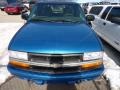 1999 Space Blue Metallic Chevrolet S10 LS Extended Cab 4x4  photo #6