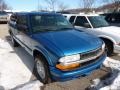 1999 Space Blue Metallic Chevrolet S10 LS Extended Cab 4x4  photo #7