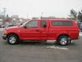2004 Bright Red Ford F150 XLT Heritage SuperCab  photo #10
