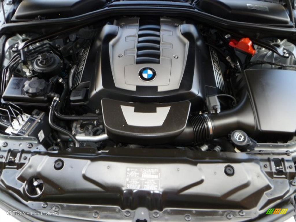 2008 BMW 5 Series 550i Sedan 4.8L DOHC 32V VVT V8 Engine Photo #44869652