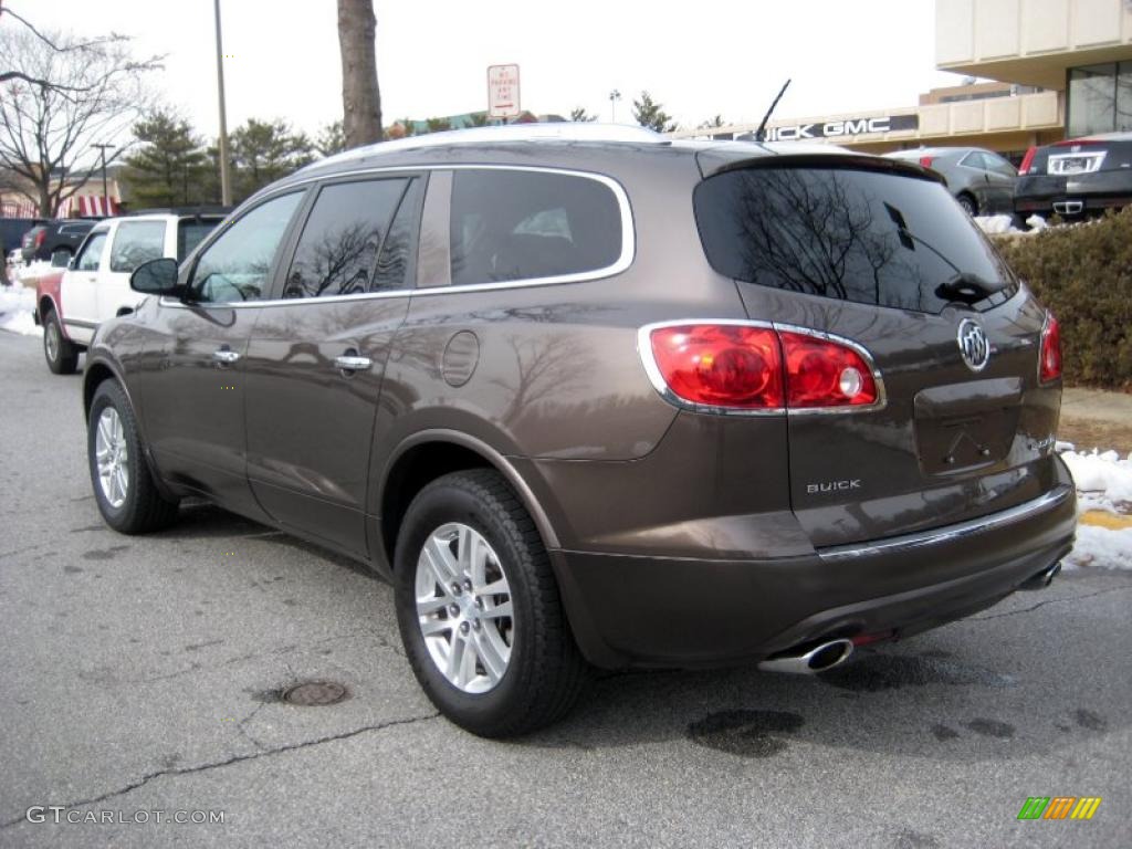 2008 Enclave CX AWD - Cocoa Metallic / Cashmere/Cocoa photo #2