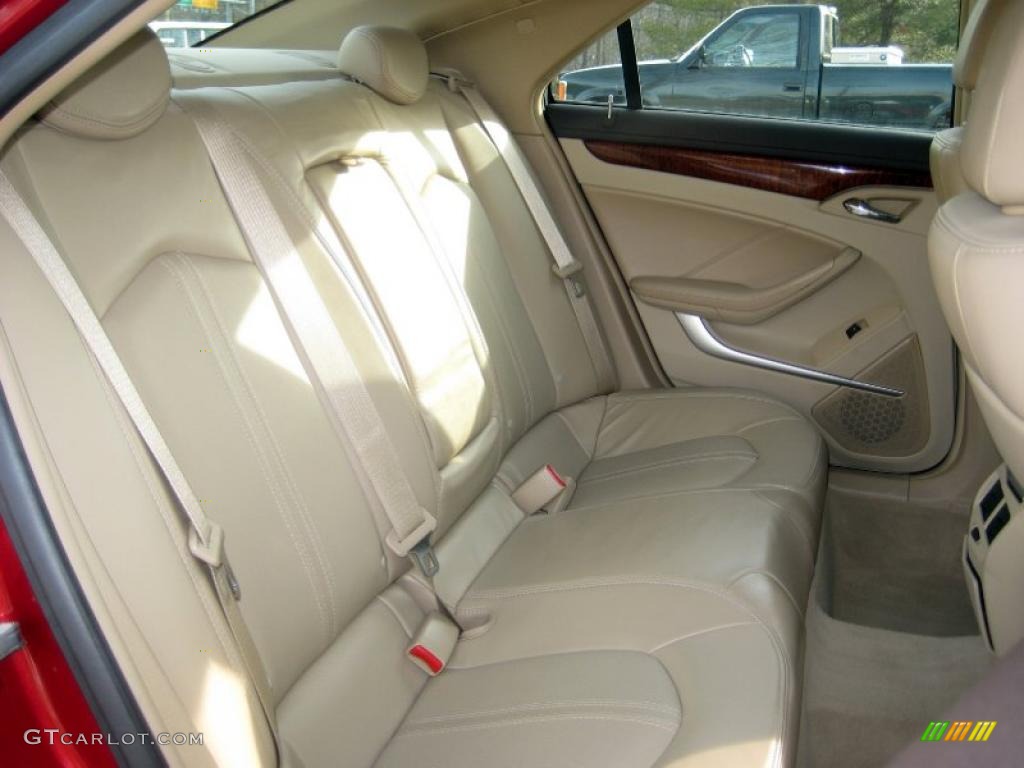 Cashmere/Cocoa Interior 2008 Cadillac CTS Sedan Photo #44872365