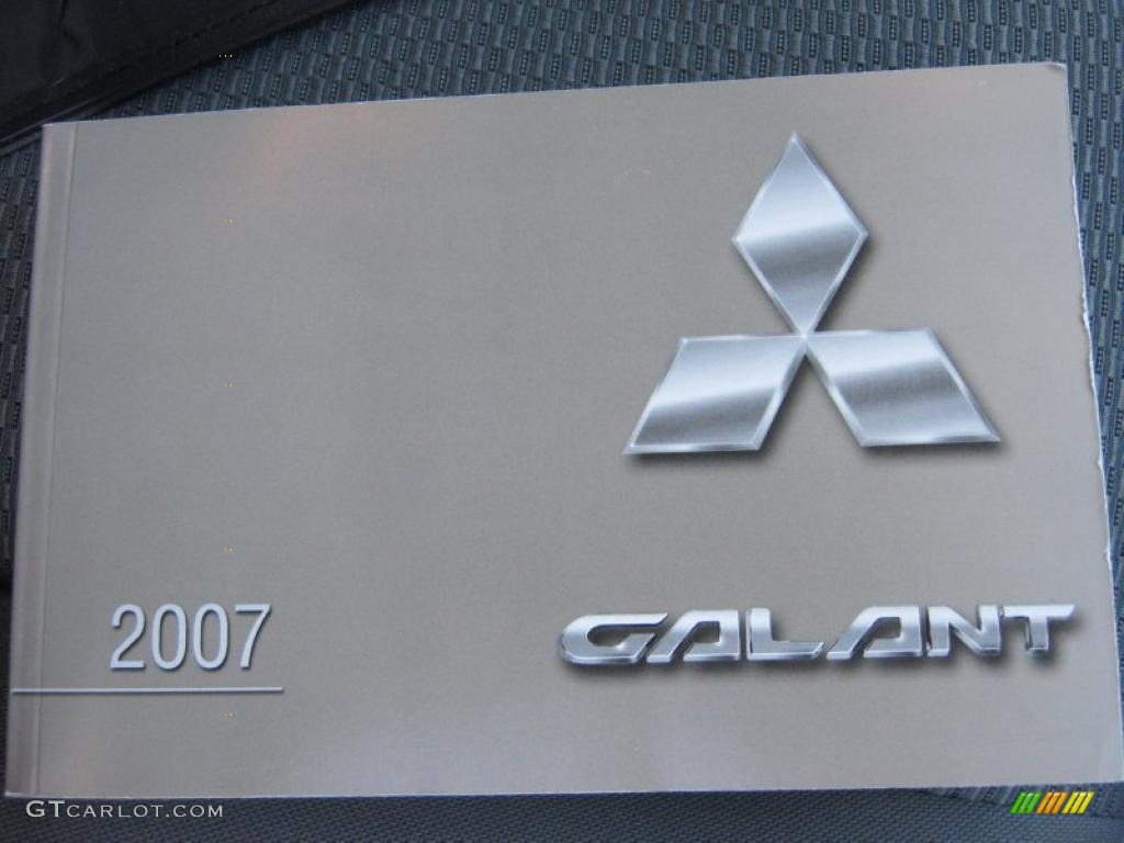 2007 Galant ES - Liquid Silver Metallic / Gray photo #19