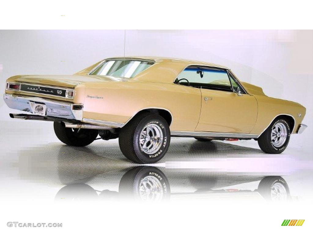Sandalwood Tan 1966 Chevrolet Chevelle SS Coupe Exterior Photo #44873733
