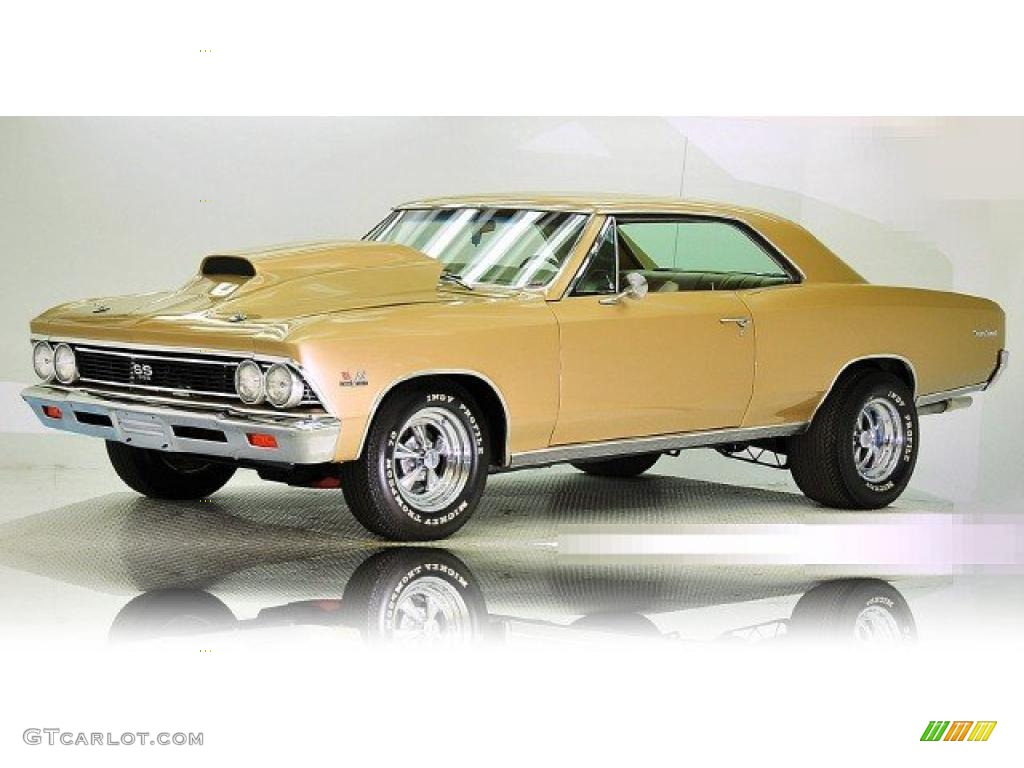 Sandalwood Tan 1966 Chevrolet Chevelle SS Coupe Exterior Photo #44873865