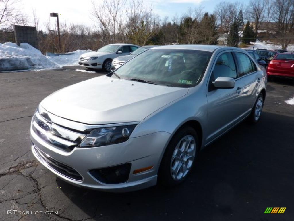 2011 Fusion SE - Ingot Silver Metallic / Charcoal Black photo #5