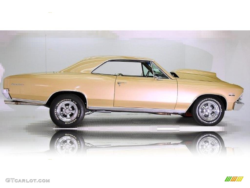 Sandalwood Tan 1966 Chevrolet Chevelle SS Coupe Exterior Photo #44874469
