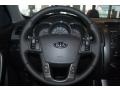 Black 2011 Kia Sorento EX Steering Wheel