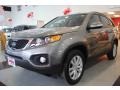 2011 Titanium Silver Kia Sorento EX  photo #2