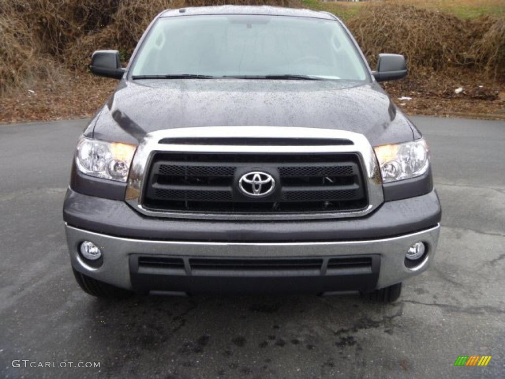 2011 Tundra SR5 Double Cab 4x4 - Magnetic Gray Metallic / Graphite Gray photo #3