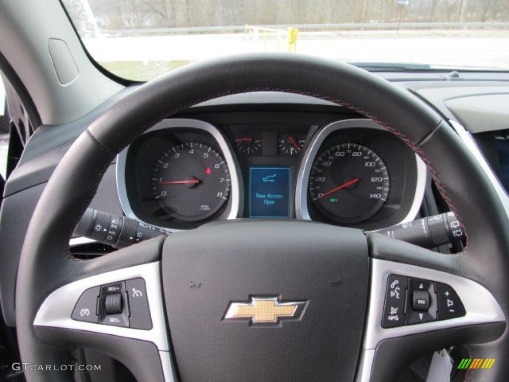 2010 Equinox LTZ AWD - Black / Jet Black photo #19