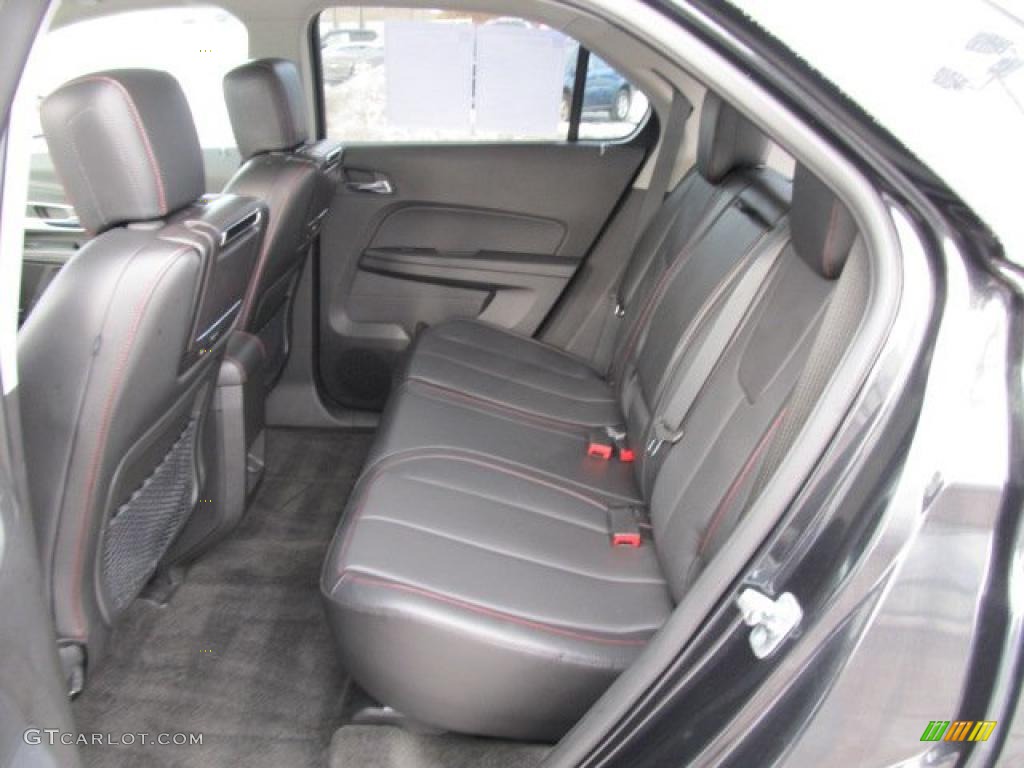 Jet Black Interior 2010 Chevrolet Equinox LTZ AWD Photo #44878737