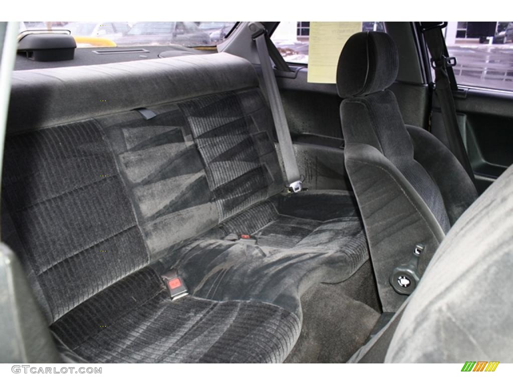 Black Interior 1988 Honda Prelude Si Photo #44879493