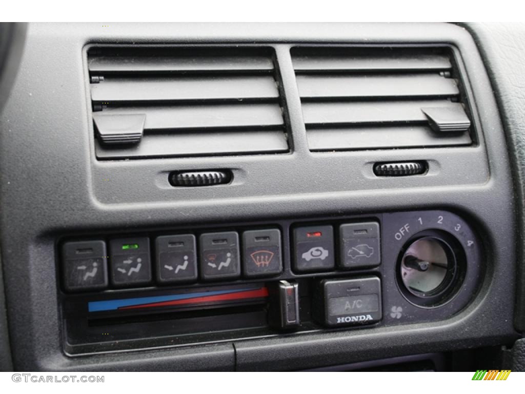 1988 Honda Prelude Si Controls Photos