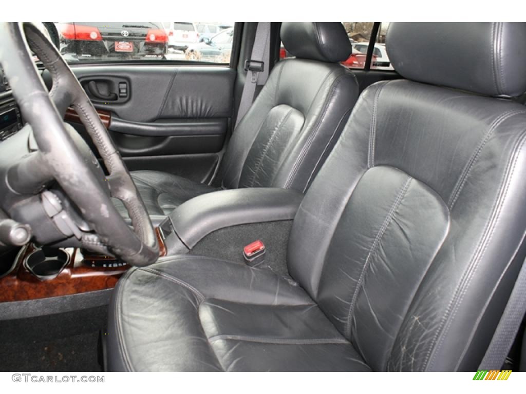 Graphite Interior 1999 Oldsmobile Bravada AWD Photo #44880449