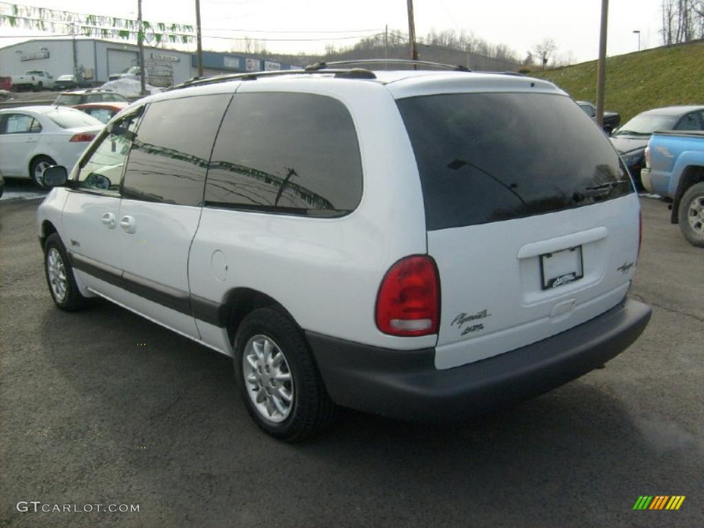 1999 Grand Voyager Expresso - Bright White / Mist Gray photo #5