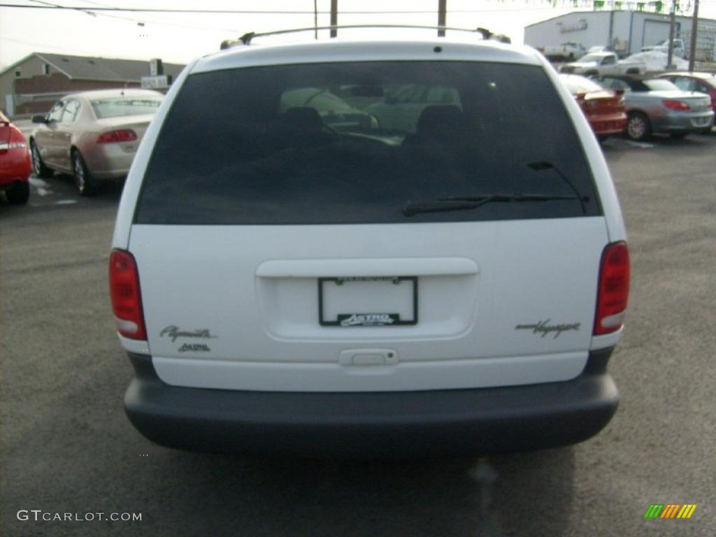 1999 Grand Voyager Expresso - Bright White / Mist Gray photo #6