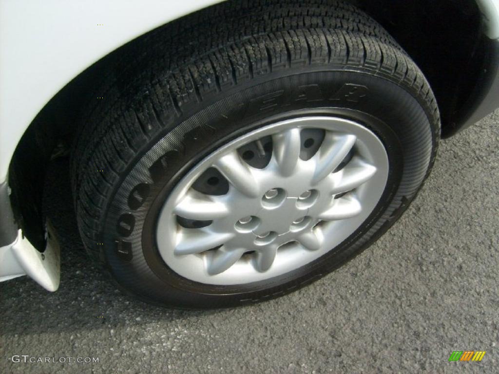 1999 Grand Voyager Expresso - Bright White / Mist Gray photo #9