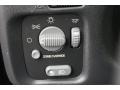 1999 Oldsmobile Bravada Graphite Interior Controls Photo