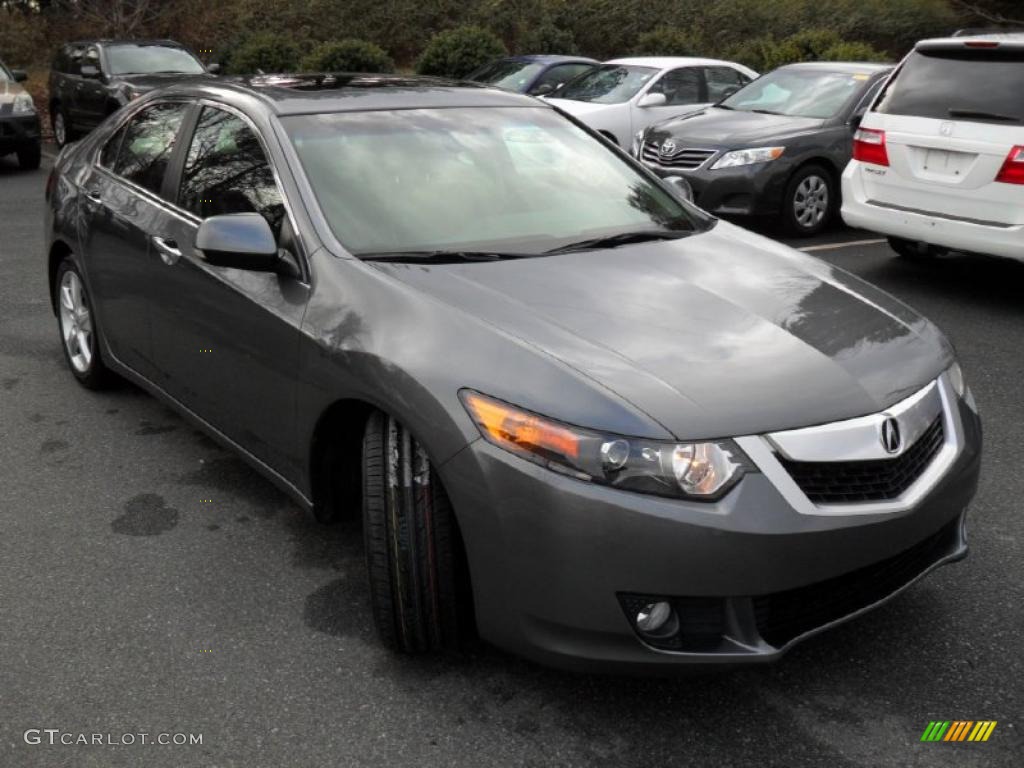 Polished Metal Metallic 2009 Acura TSX Sedan Exterior Photo #44880857