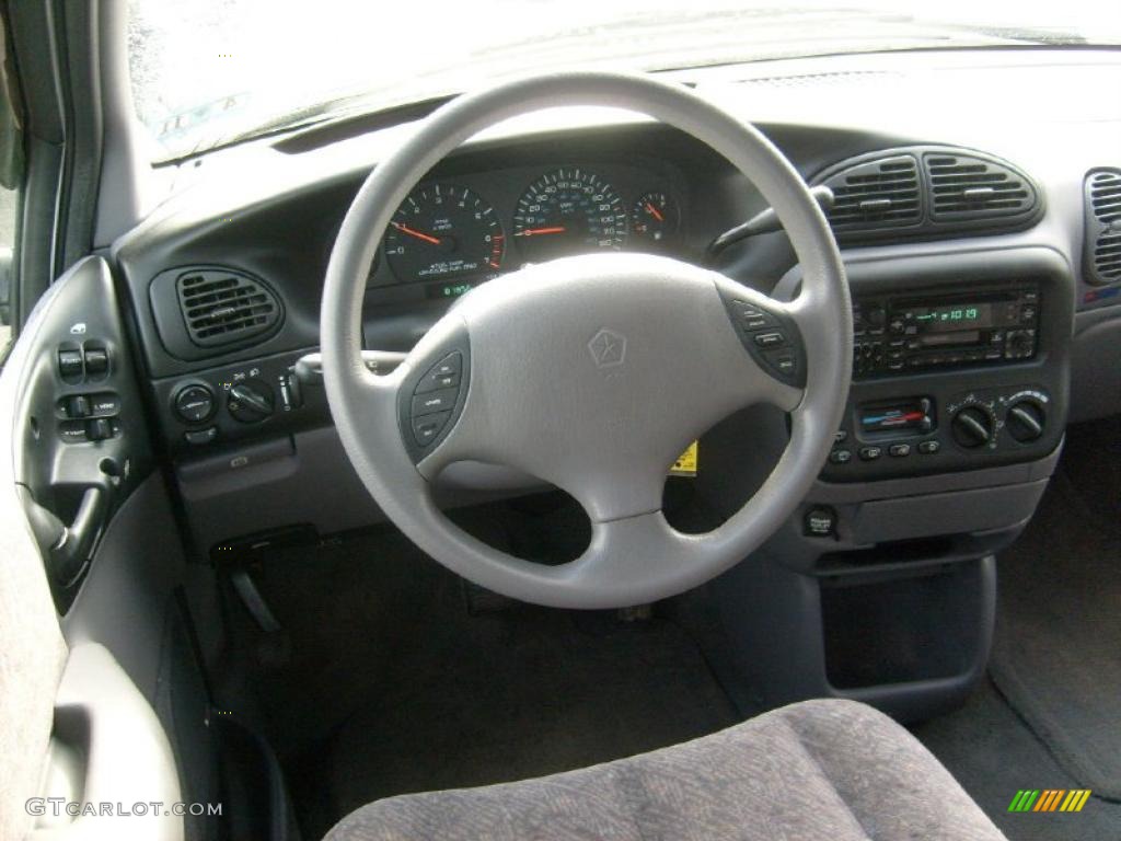 1999 Grand Voyager Expresso - Bright White / Mist Gray photo #14