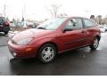 2000 Sangria Red Metallic Ford Focus ZX3 Coupe  photo #5