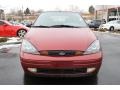 2000 Sangria Red Metallic Ford Focus ZX3 Coupe  photo #6
