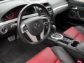 Onyx/Red 2008 Pontiac G8 Interiors