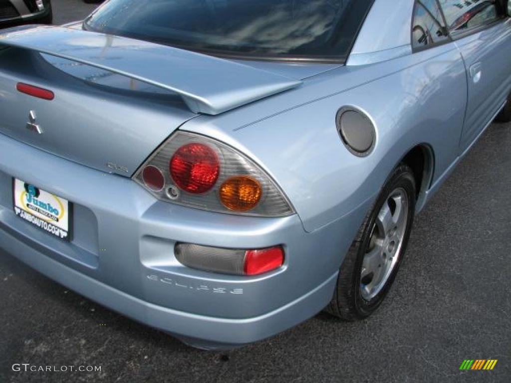2003 Eclipse GS Coupe - Steel Blue Pearl / Midnight photo #9